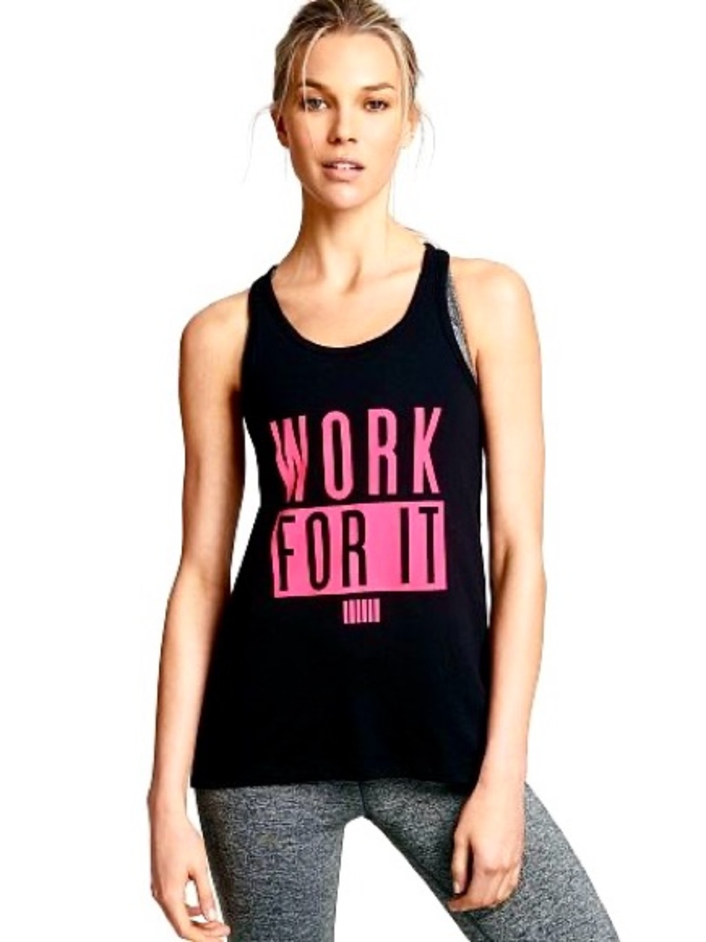 • Victoria’s Secret • VSX Sport 'Work For It' Graphic Tank